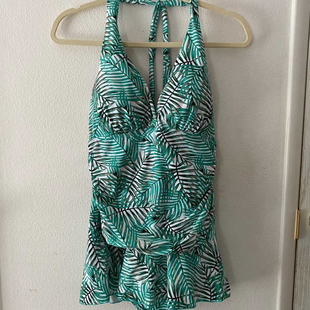 BRAND NEW Tummy Control One Piece Skirt Swimsuit
